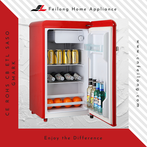 Red bon marché Subzero Retro Mini réfrigérateur BC-55R
